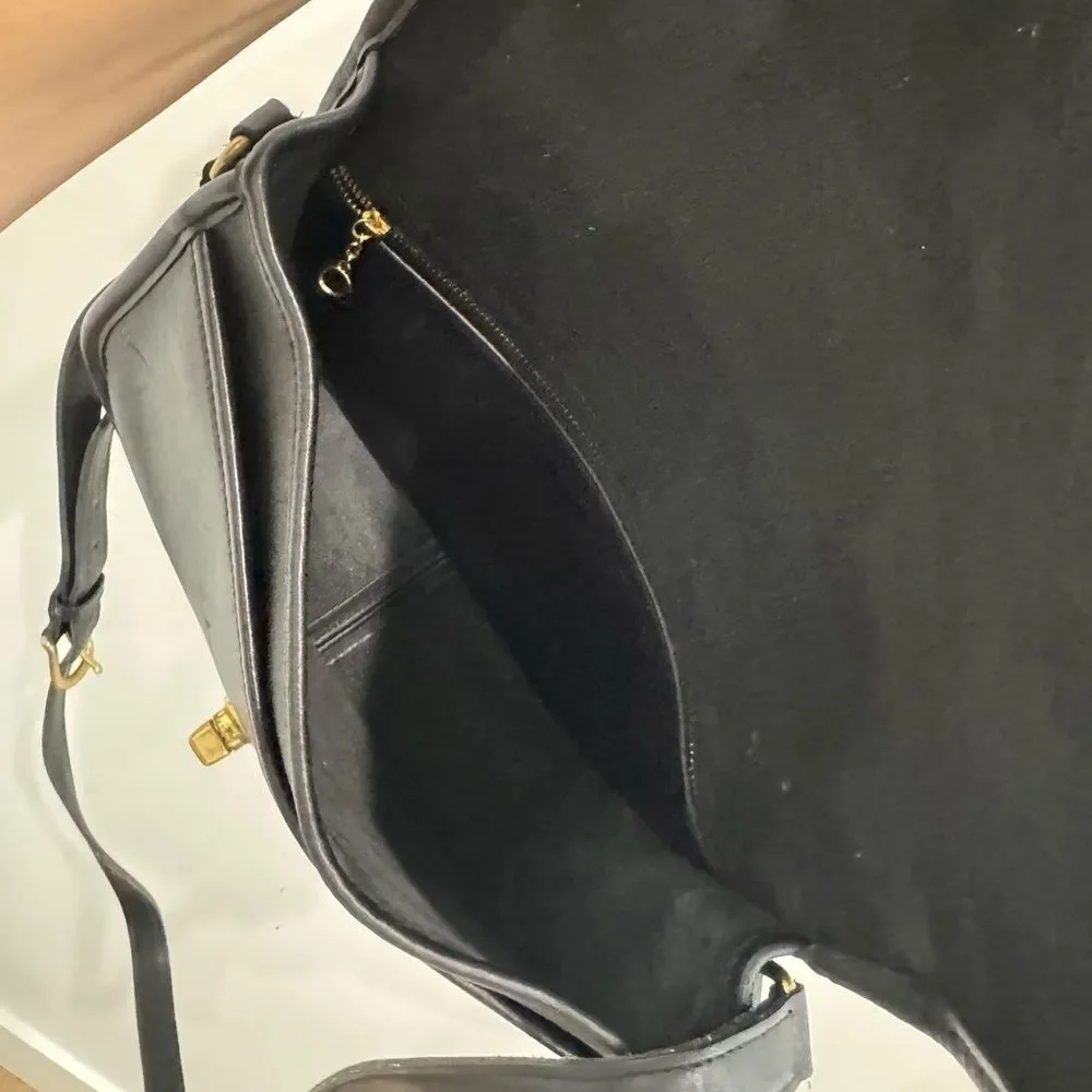 COACH Vintage Legacy 9790 City Bag in black leather